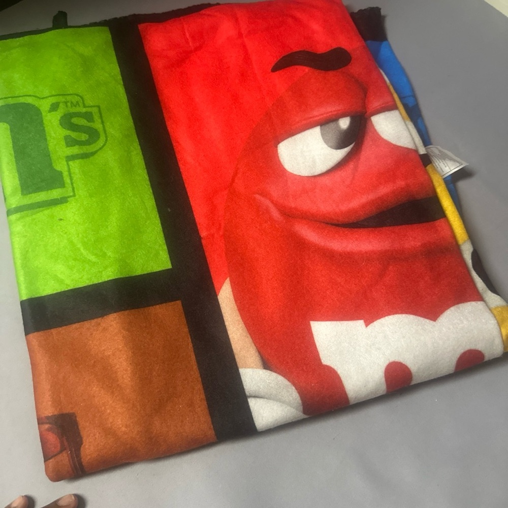 M&M's World Iconic Characters Lightweight Blanket